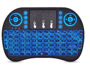 Teclado Mini Inalámbrico - Recargable, Iluminado RGB  (963814), Brobotix. Teclado Mini Inalámbrico - Recargable, Iluminado RGB  (963814), Brobotix.
